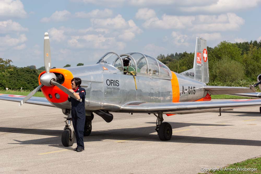 Pilatus P3-05, cn 453-2, HB-RCQ